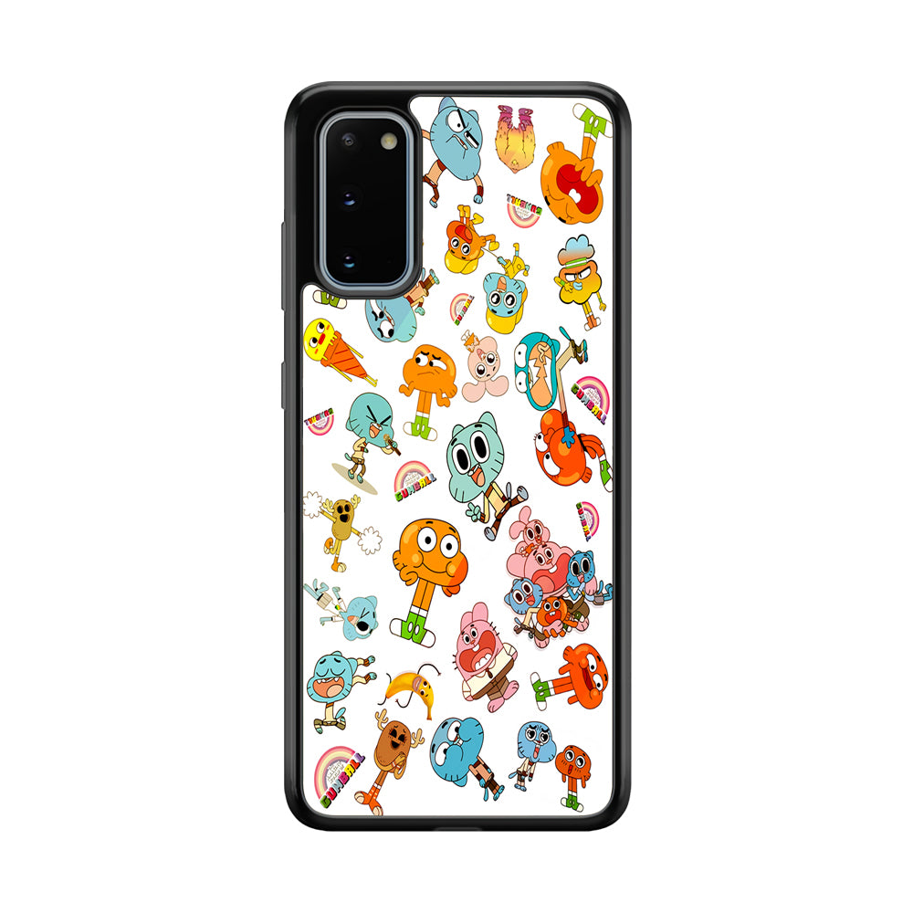 Gumball Doodle Samsung Galaxy S20 Case-Phone Case-Tempered Glass Case-Altracase