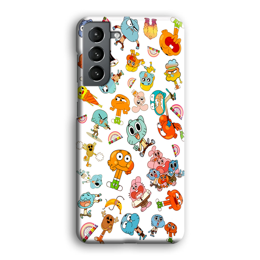 Gumball Doodle Samsung Galaxy S21 Plus Case-Phone Case-3D Case-Altracase