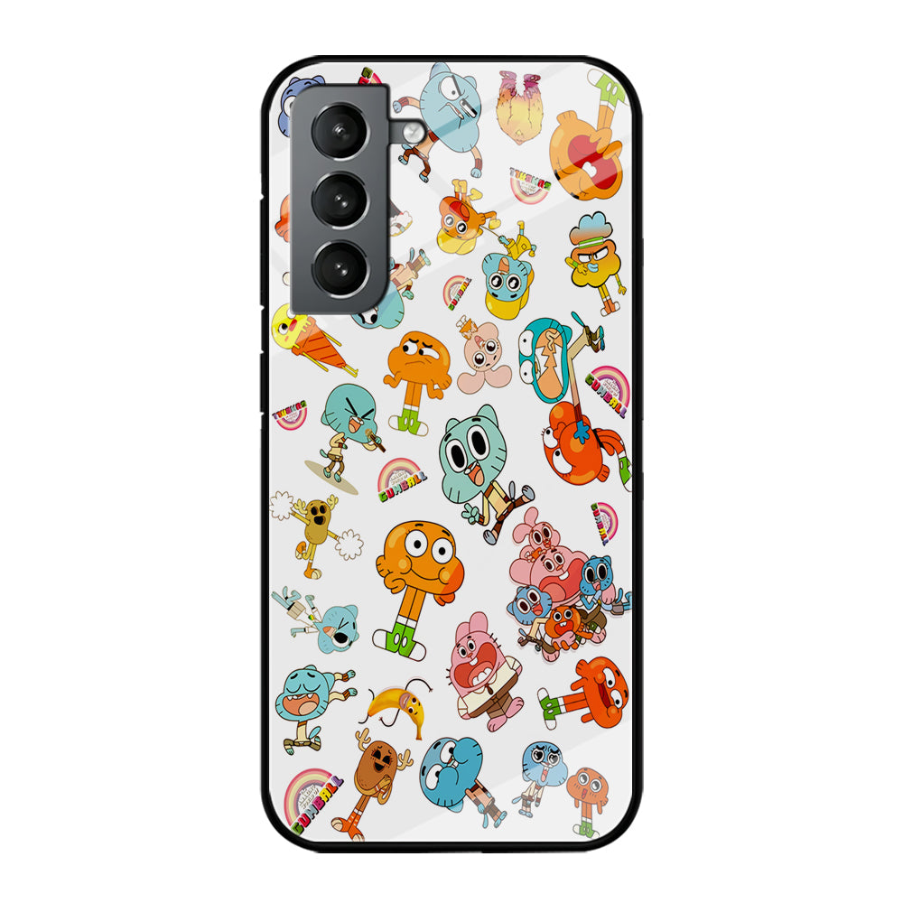 Gumball Doodle Samsung Galaxy S24 Case-Phone Case-Tempered Glass Case-Altracase