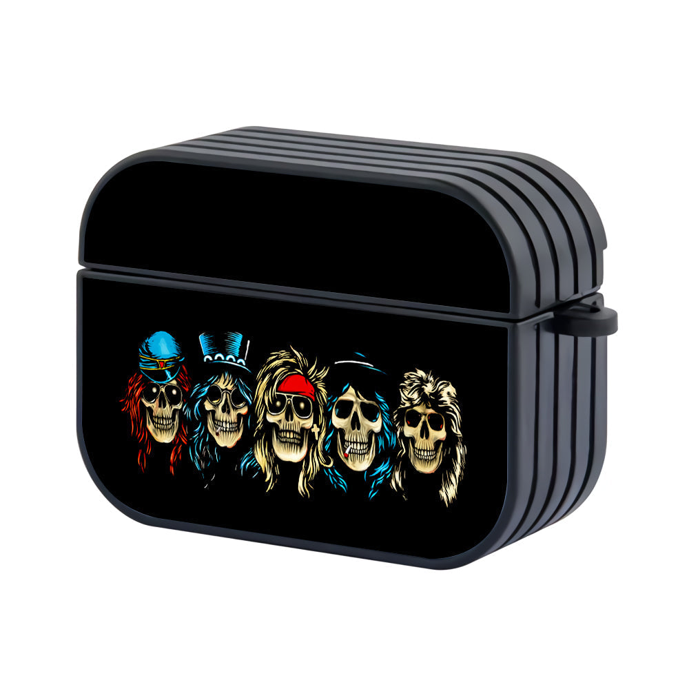 Guns N’ Roses Members in Skull Apple AirPods Pro 3 Case - Altracase