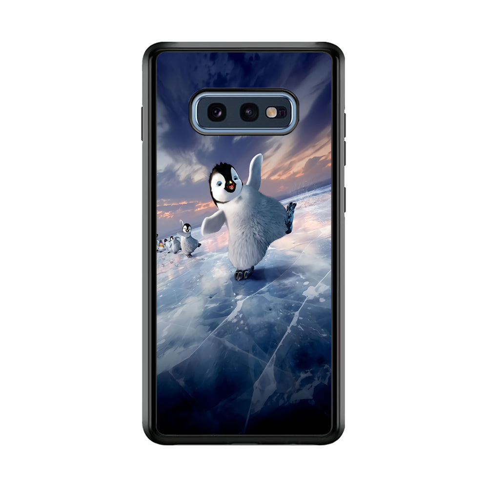 Happy Feet Two Samsung Galaxy S10E Case-Phone Case-Rubber Black (2D Case)-Altracase