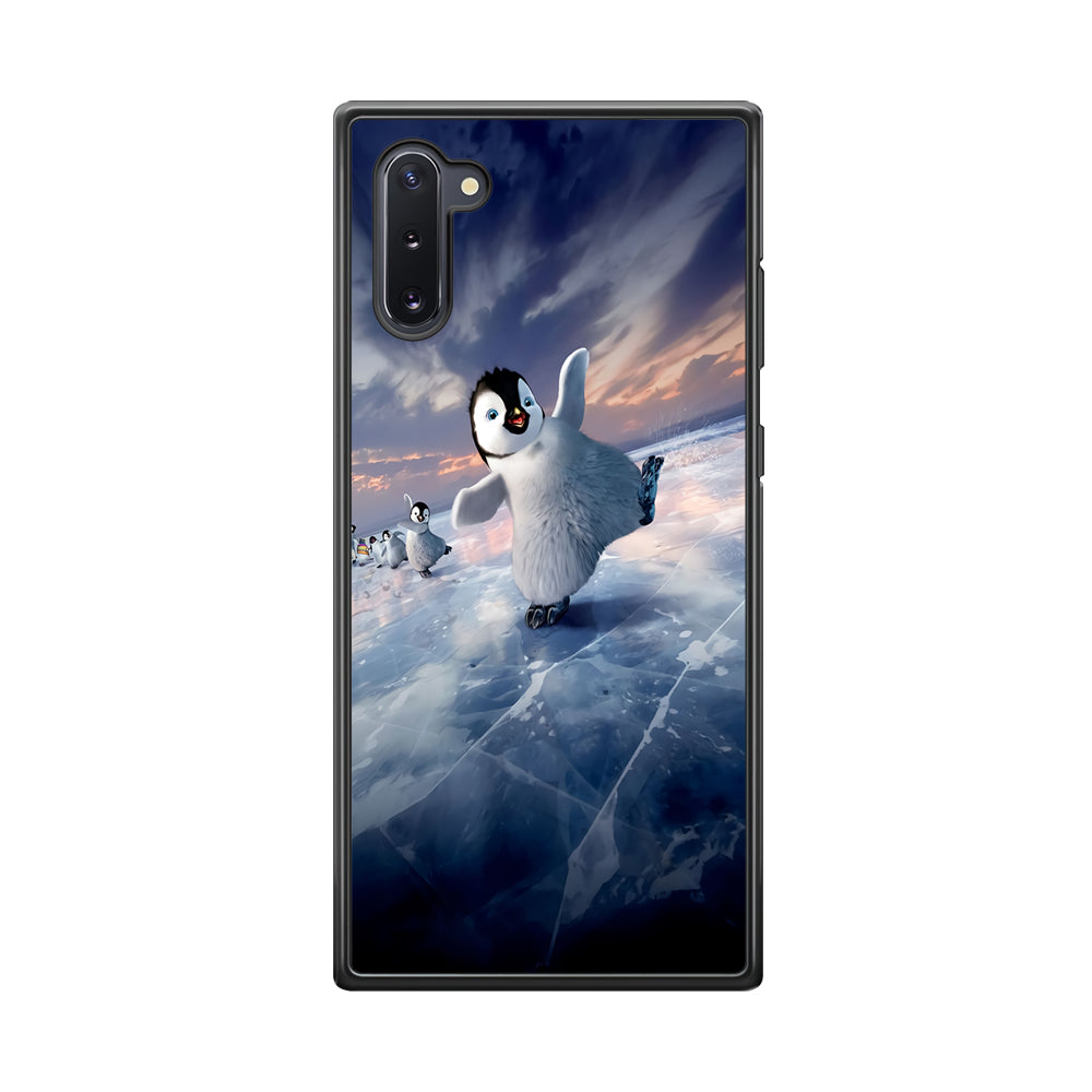 Happy Feet Two Samsung Galaxy Note 10 Case-Phone Case-Rubber Black (2D Case)-Altracase