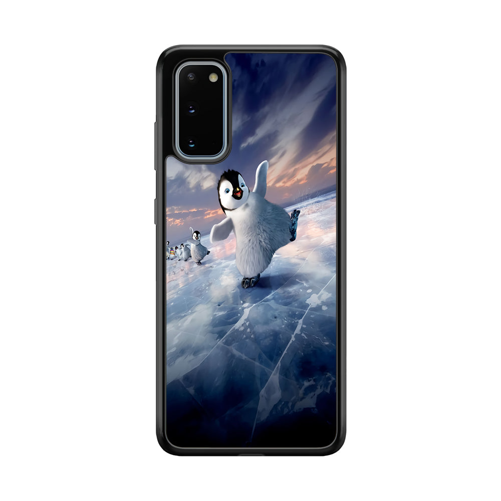 Happy Feet Two Samsung Galaxy S20 Case-Phone Case-Rubber Black (2D Case)-Altracase