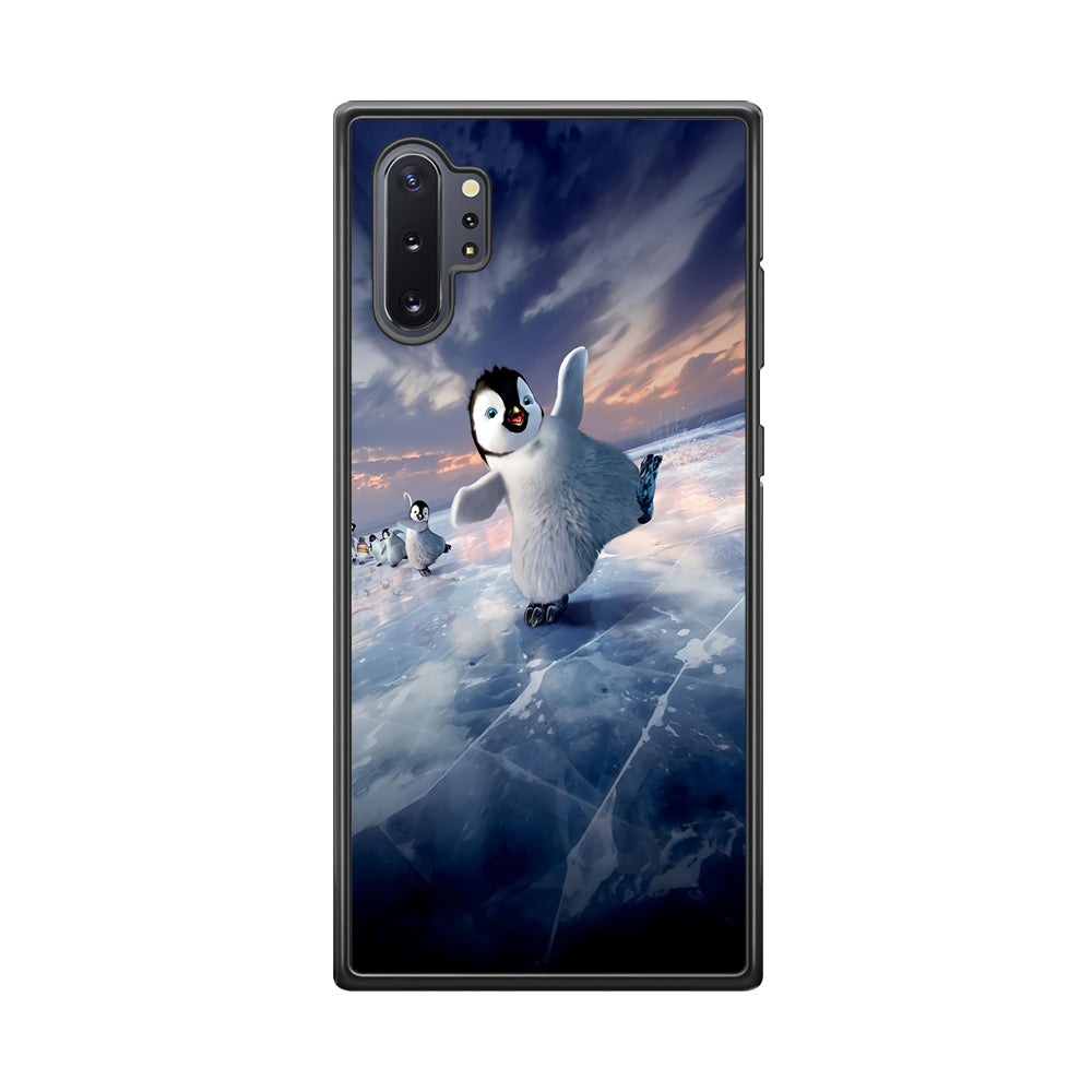 Happy Feet Two Samsung Galaxy Note 10 Plus Case-Phone Case-Rubber Black (2D Case)-Altracase