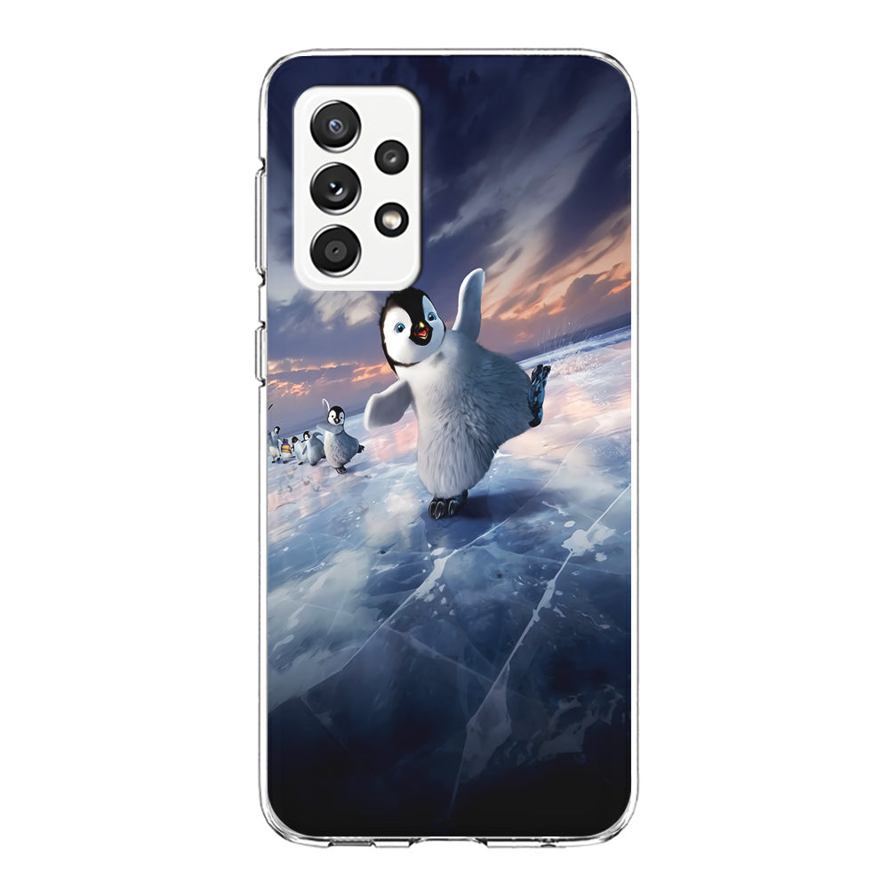 Happy Feet Two Samsung Galaxy A52 Case-Phone Case-Clear Soft Case-Altracase