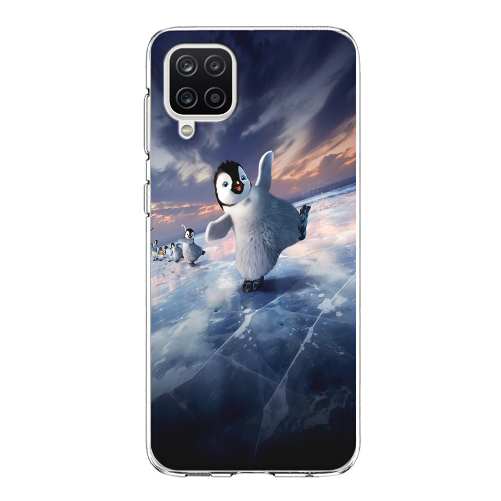 Happy Feet Two Samsung Galaxy A12 Case-Phone Case-Clear Soft Case-Altracase