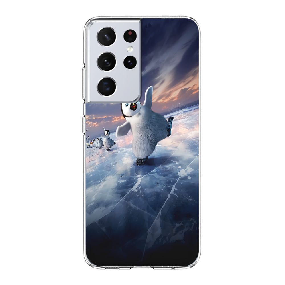Happy Feet Two Samsung Galaxy S21 Ultra Case-Phone Case-Clear Soft Case-Altracase