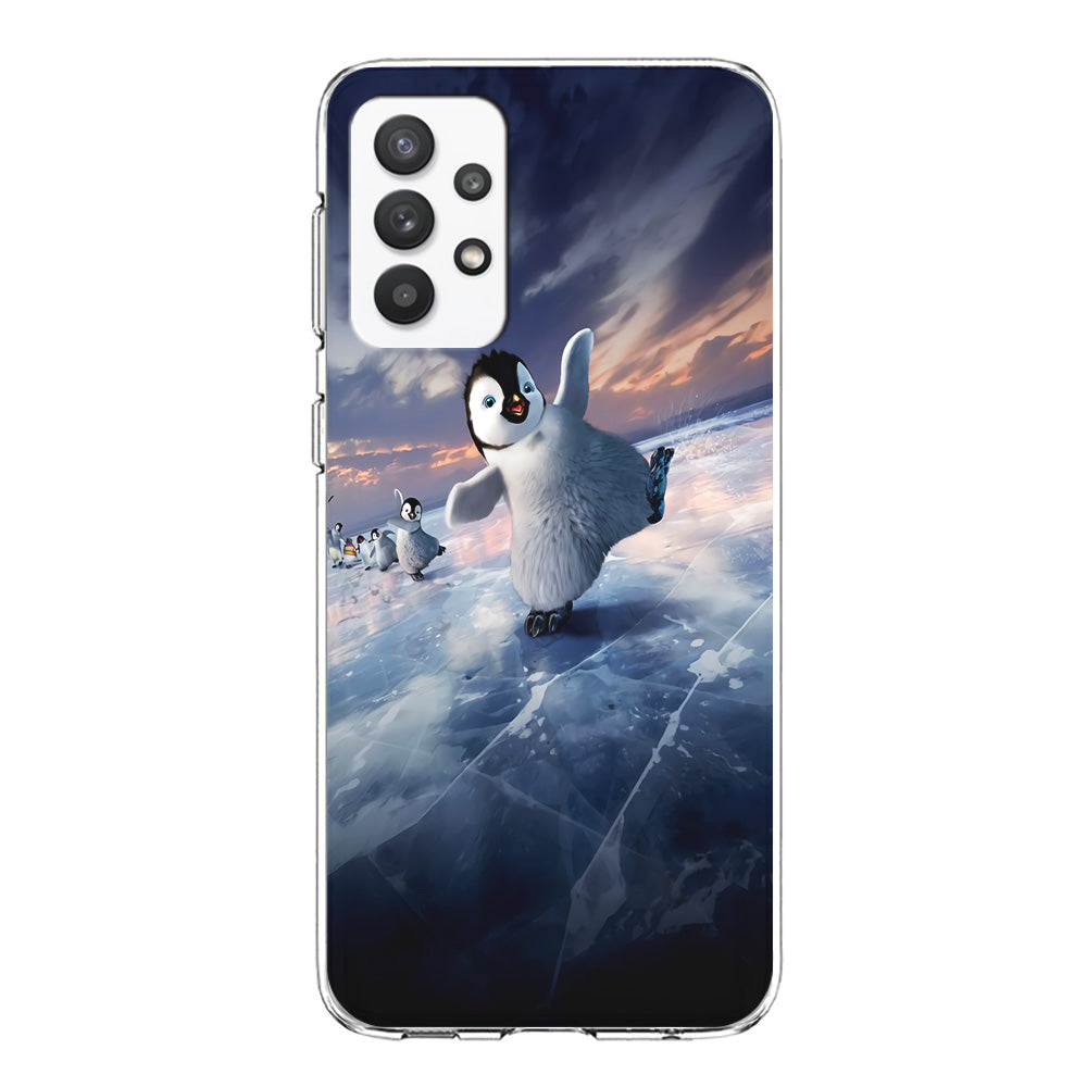Happy Feet Two Samsung Galaxy A32 Case-Phone Case-Clear Soft Case-Altracase
