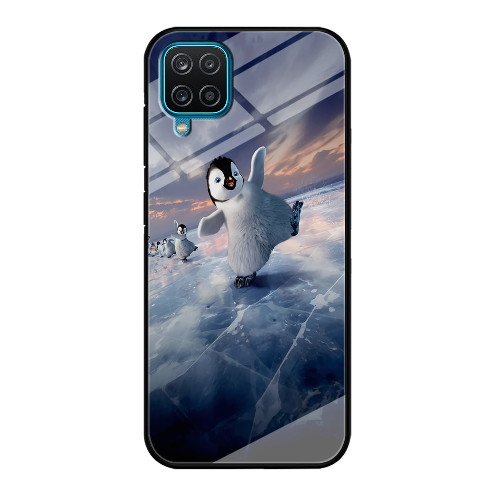 Happy Feet Two Samsung Galaxy A12 Case-Phone Case-Tempered Glass Case-Altracase