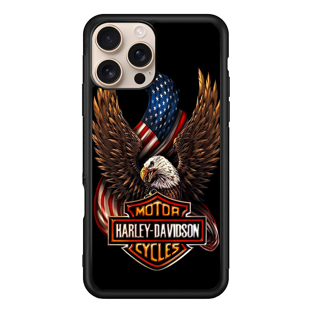 Harley Davidson Eagle US iPhone 16 Pro Case - Altracase