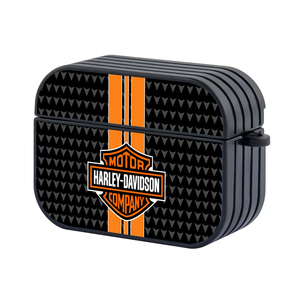 Harley Davidson Logo Pattern Hard Plastic Case Cover For Apple Airpods Pro 2-AirPod Case-Altracase