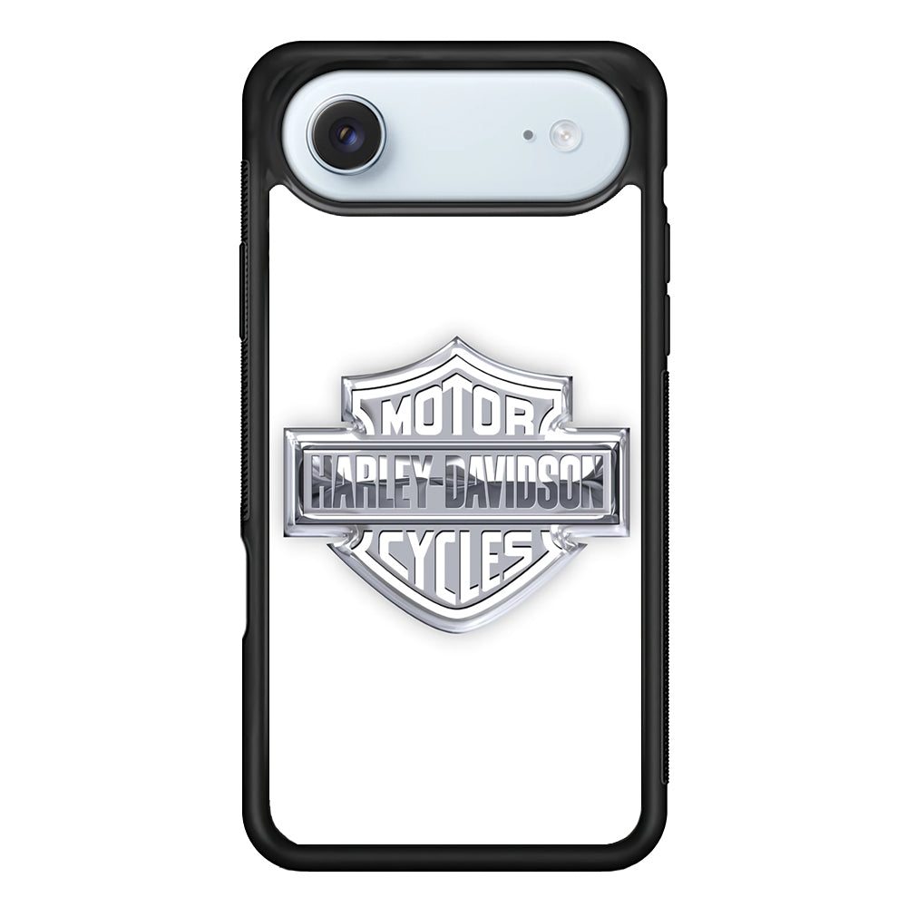 Harley Davidson Logo Silver iPhone 17 Air Case - Altracase