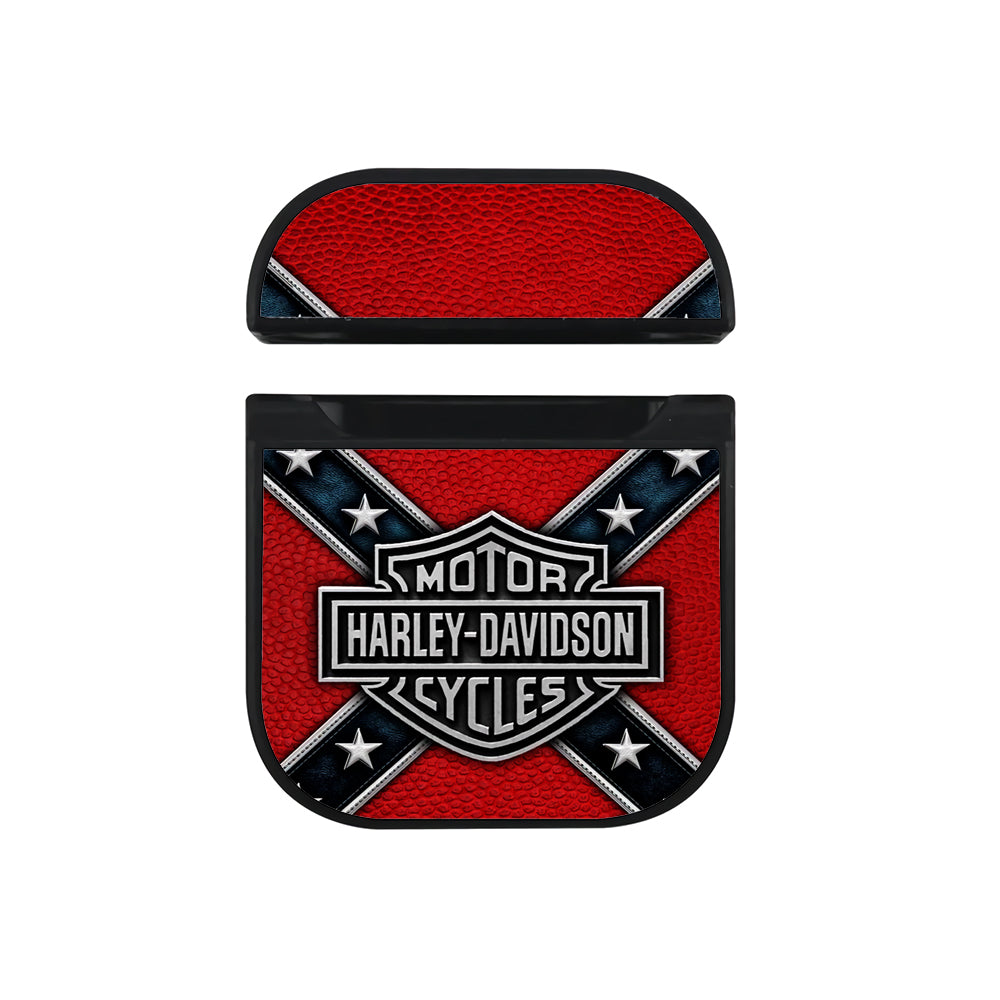 Harley Davidson Stripe Belt Apple AirPods Case - Altracase