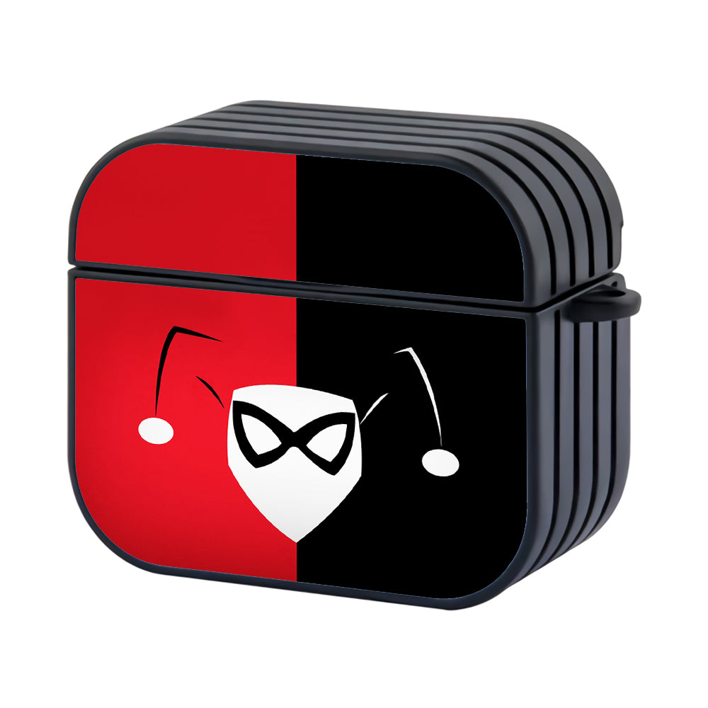Harley Quinn Symbol Red Black Hard Plastic Case Cover For Apple Airpods 3 - AirPod Case - Altracase