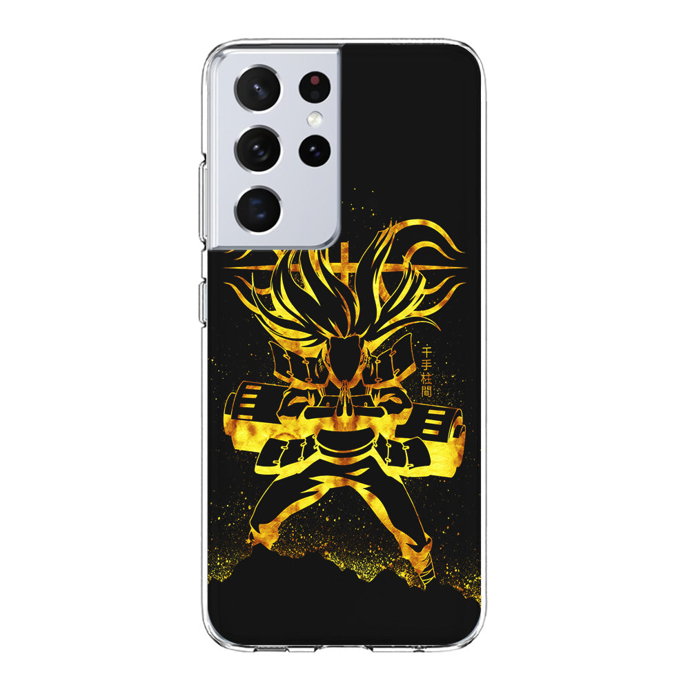 Hashirama Senju Gold Samsung Galaxy S23 Ultra Case-Phone Case-Clear Soft Case-Altracase