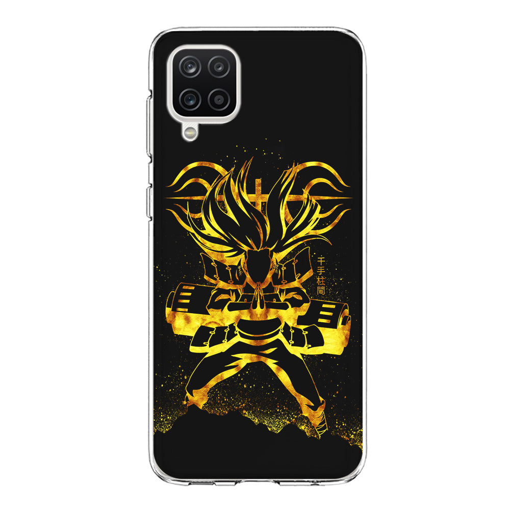 Hashirama Senju Gold Samsung Galaxy A12 Case-Phone Case-Clear Soft Case-Altracase