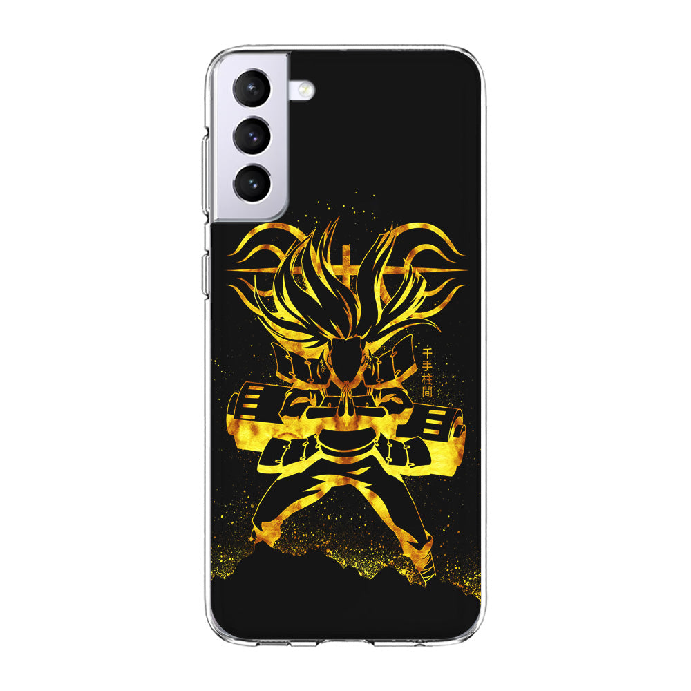 Hashirama Senju Gold Samsung Galaxy S21 Plus Case-Phone Case-Clear Soft Case-Altracase