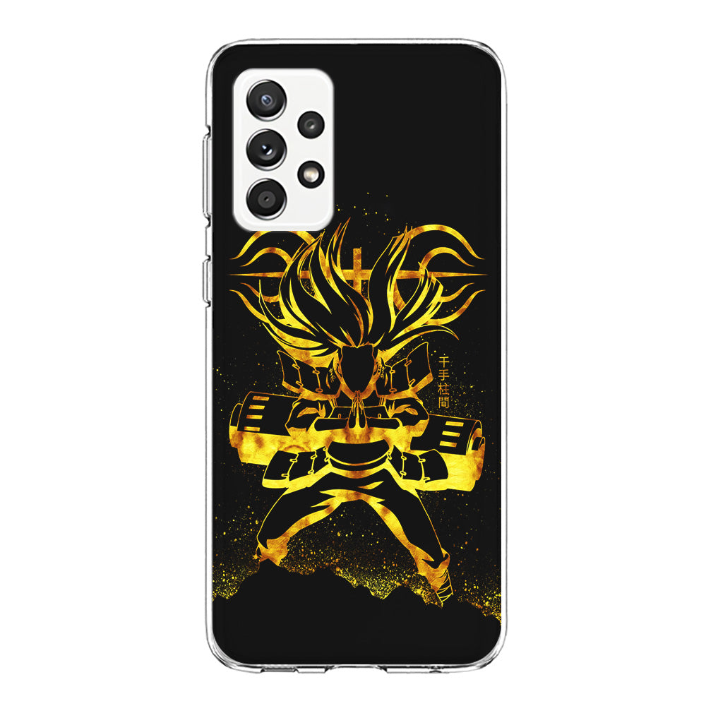 Hashirama Senju Gold Samsung Galaxy A52 Case-Phone Case-Clear Soft Case-Altracase