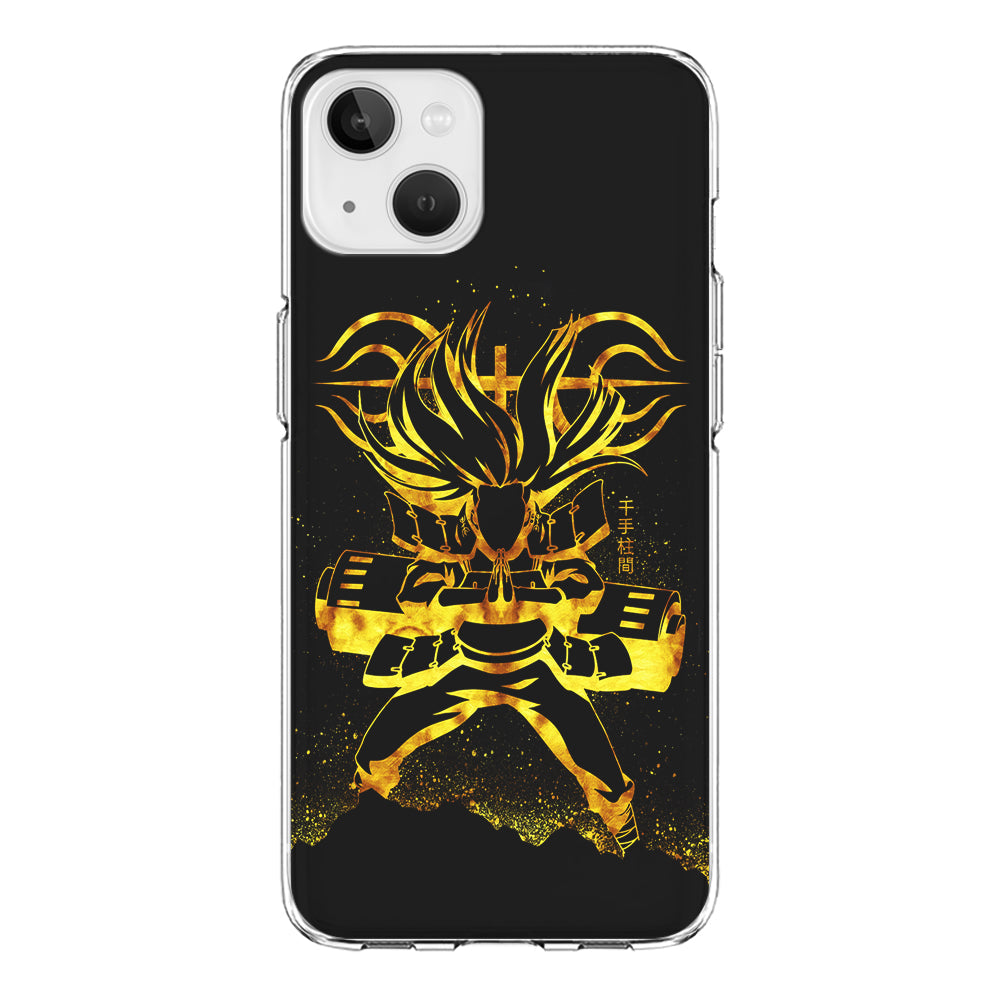 Hashirama Senju Gold iPhone 14 Case-Phone Case-Clear Soft Case-Altracase
