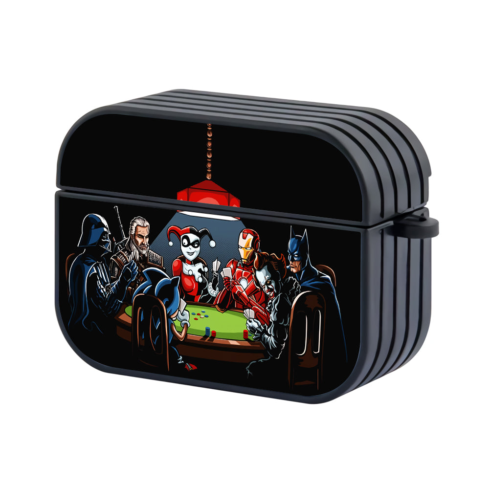 Heroes & Villains Playing Card Hard Plastic Case Cover For Apple Airpods Pro 2-AirPod Case-Altracase