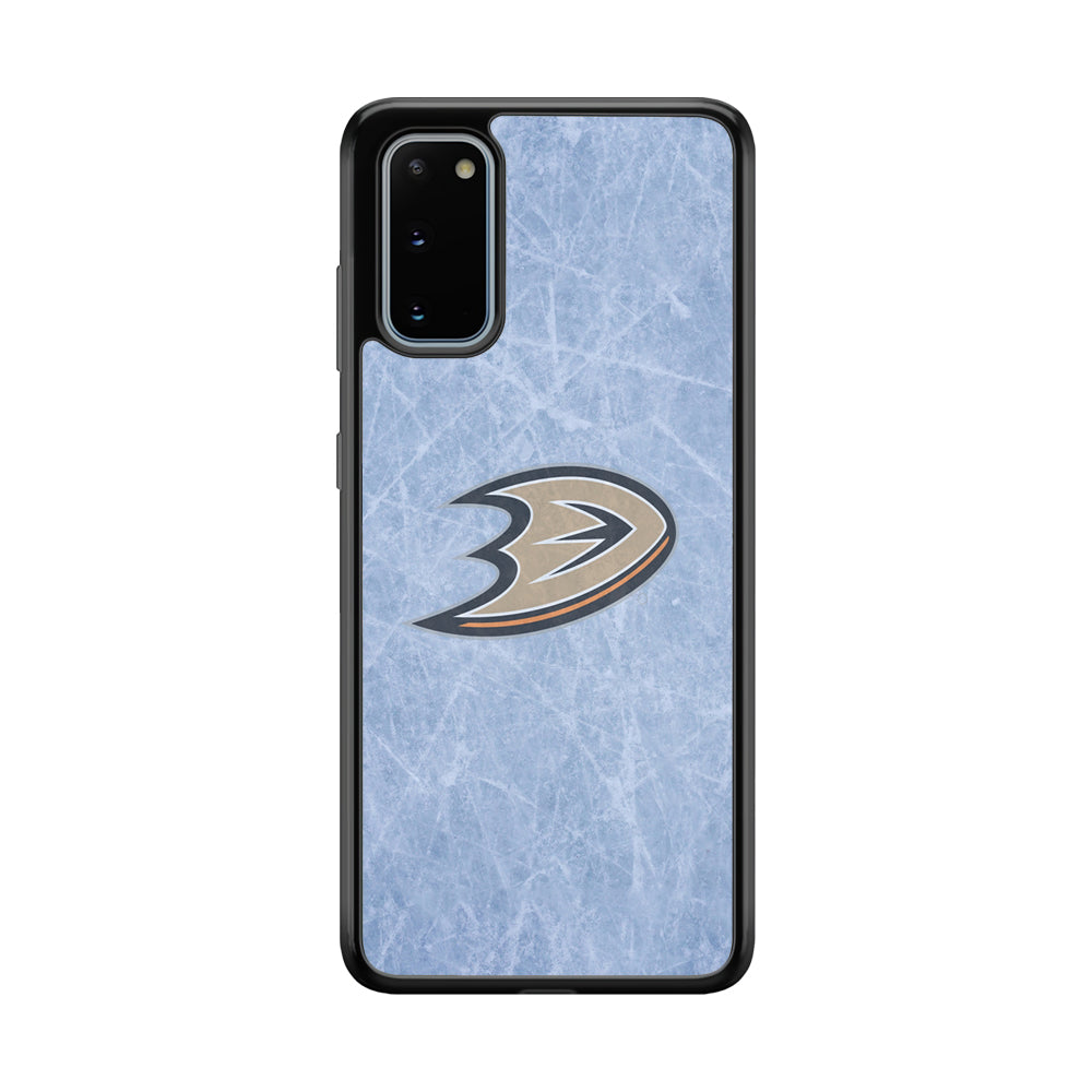 Hockey Anaheim Ducks NHL 001 Samsung Galaxy S20 Case-Phone Case-Rubber Black (2D Case)-Altracase