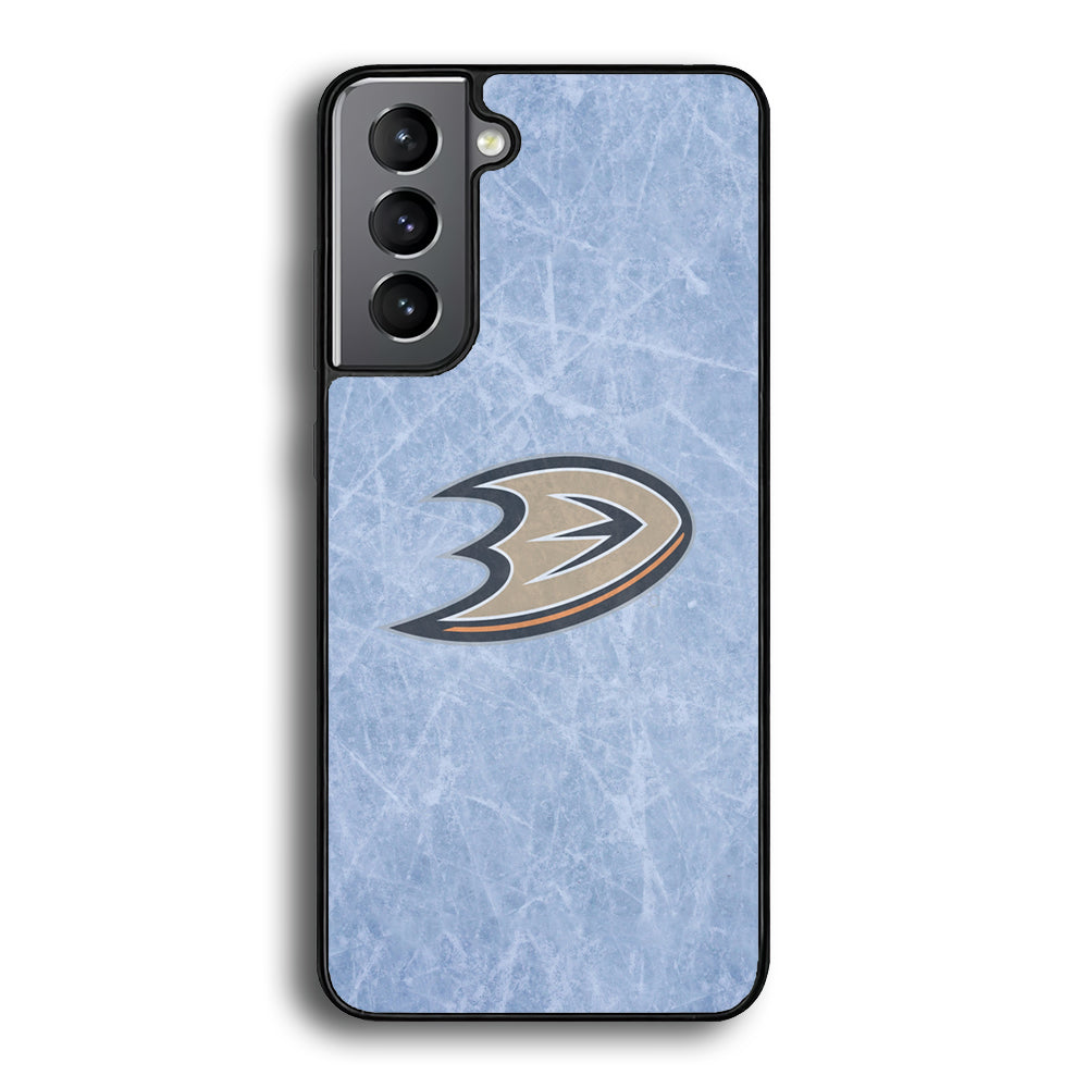 Hockey Anaheim Ducks NHL 001 Samsung Galaxy S21 Plus Case-Phone Case-Rubber Black (2D Case)-Altracase