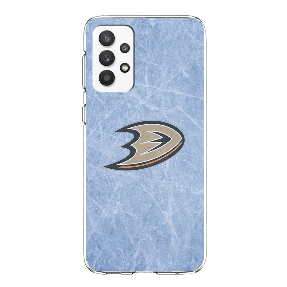 Hockey Anaheim Ducks NHL 001 Samsung Galaxy A32 Case-Phone Case-Clear Soft Case-Altracase