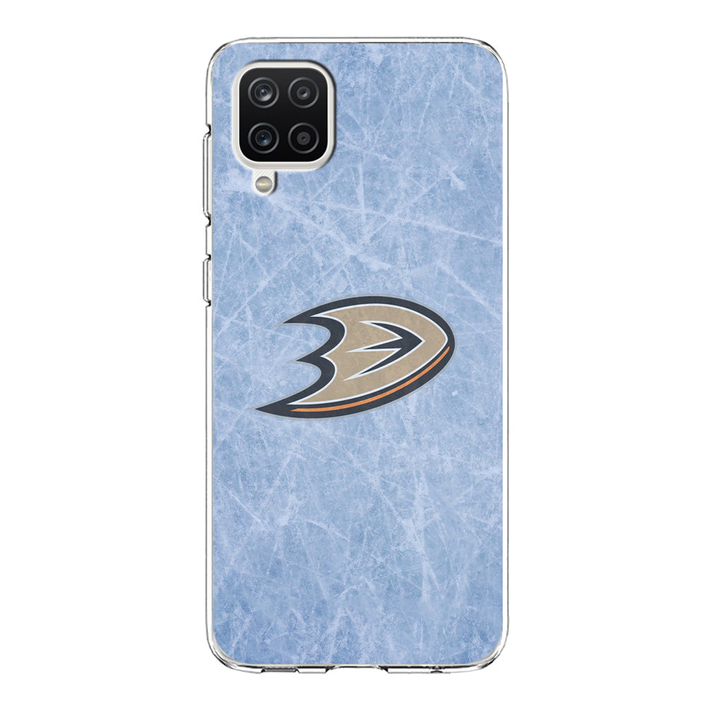 Hockey Anaheim Ducks NHL 001 Samsung Galaxy A12 Case-Phone Case-Clear Soft Case-Altracase