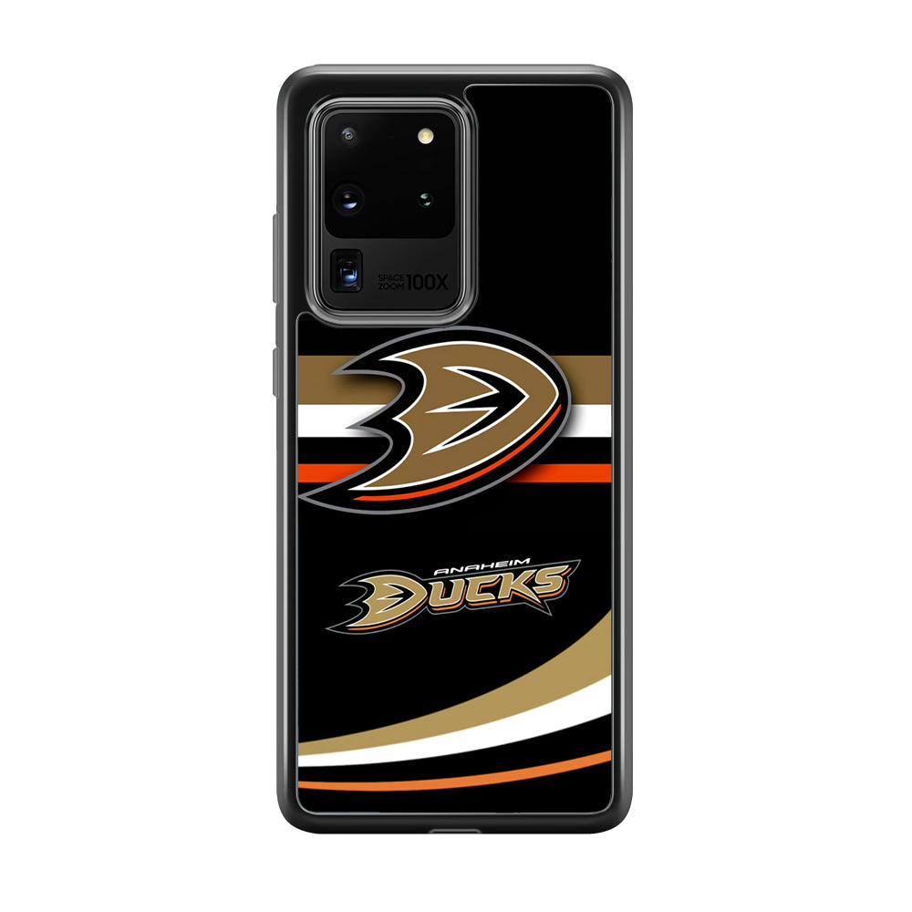 Hockey Anaheim Ducks NHL 002 Samsung Galaxy S20 Ultra Case-Phone Case-Tempered Glass Case-Altracase