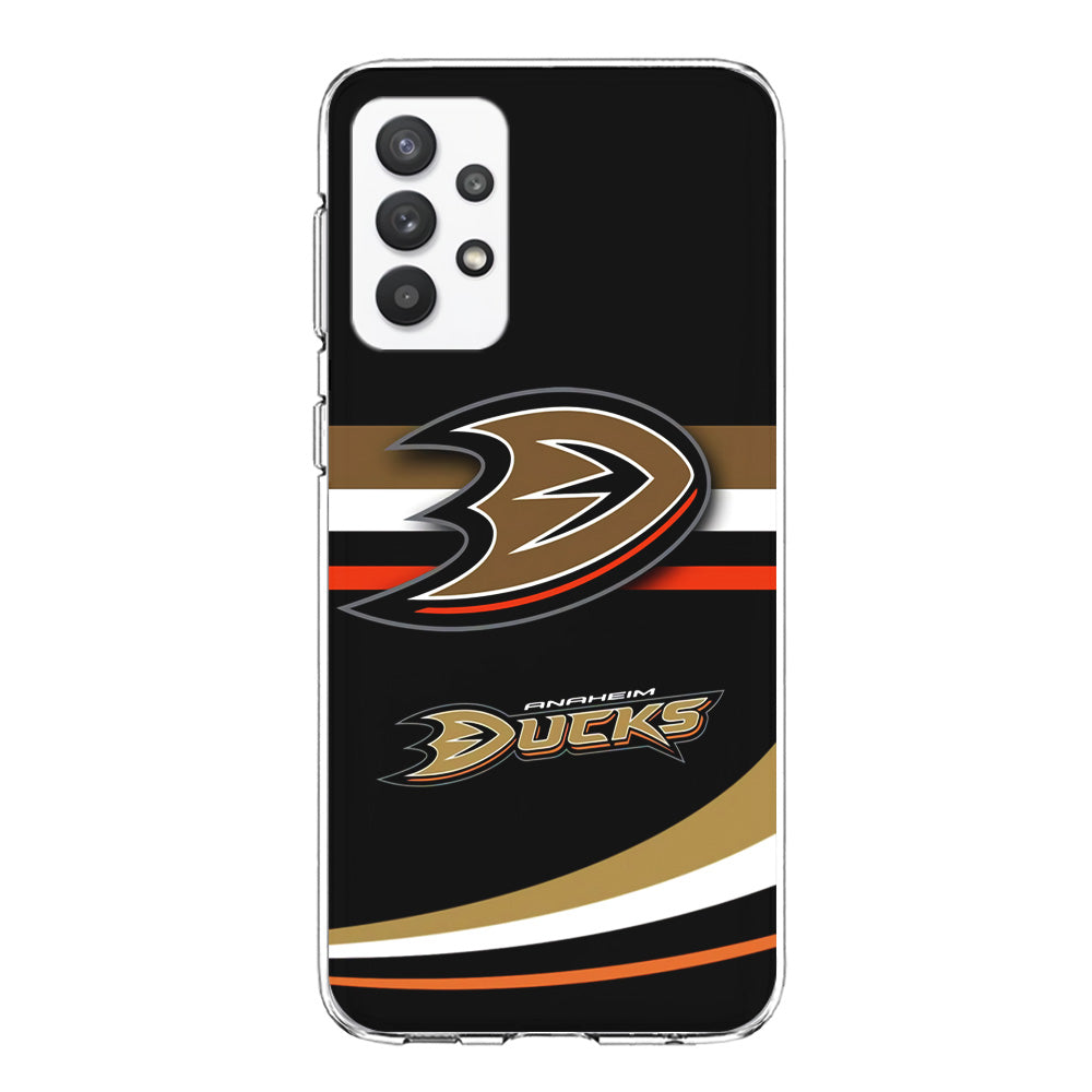 Hockey Anaheim Ducks NHL 002 Samsung Galaxy A32 Case-Phone Case-Clear Soft Case-Altracase
