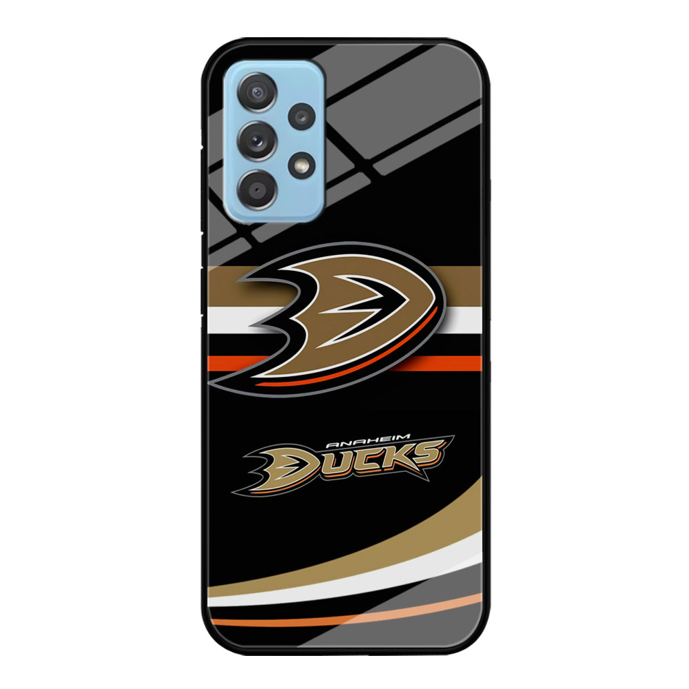 Hockey Anaheim Ducks NHL 002 Samsung Galaxy A72 Case-Phone Case-Tempered Glass Case-Altracase