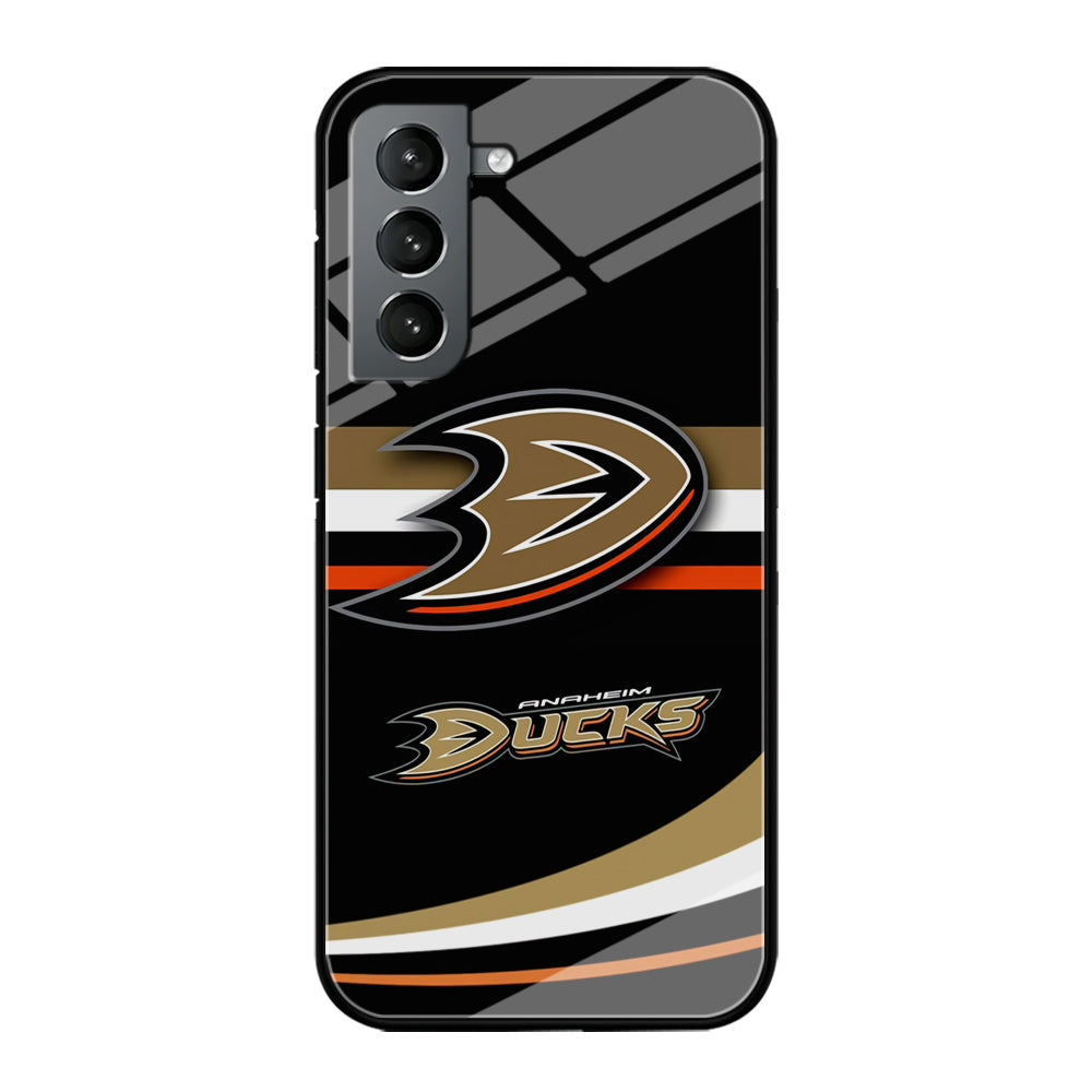Hockey Anaheim Ducks NHL 002 Samsung Galaxy S24 Plus Case-Phone Case-Tempered Glass Case-Altracase