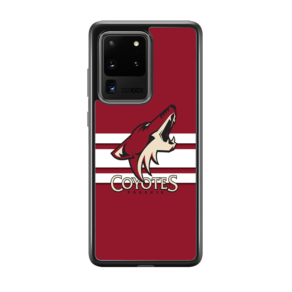 Hockey Arizona Coyotes NHL 001 Samsung Galaxy S20 Ultra Case-Phone Case-Tempered Glass Case-Altracase