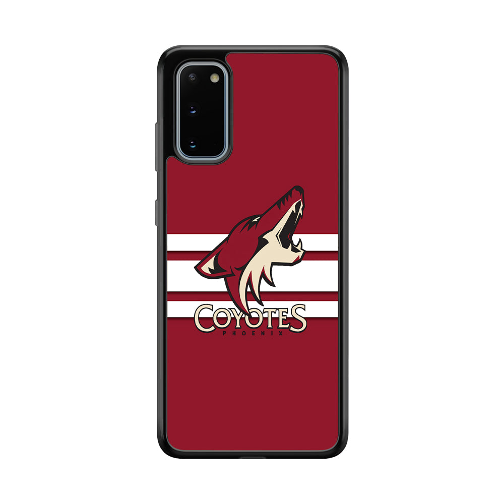 Hockey Arizona Coyotes NHL 001 Samsung Galaxy S20 Case-Phone Case-Tempered Glass Case-Altracase