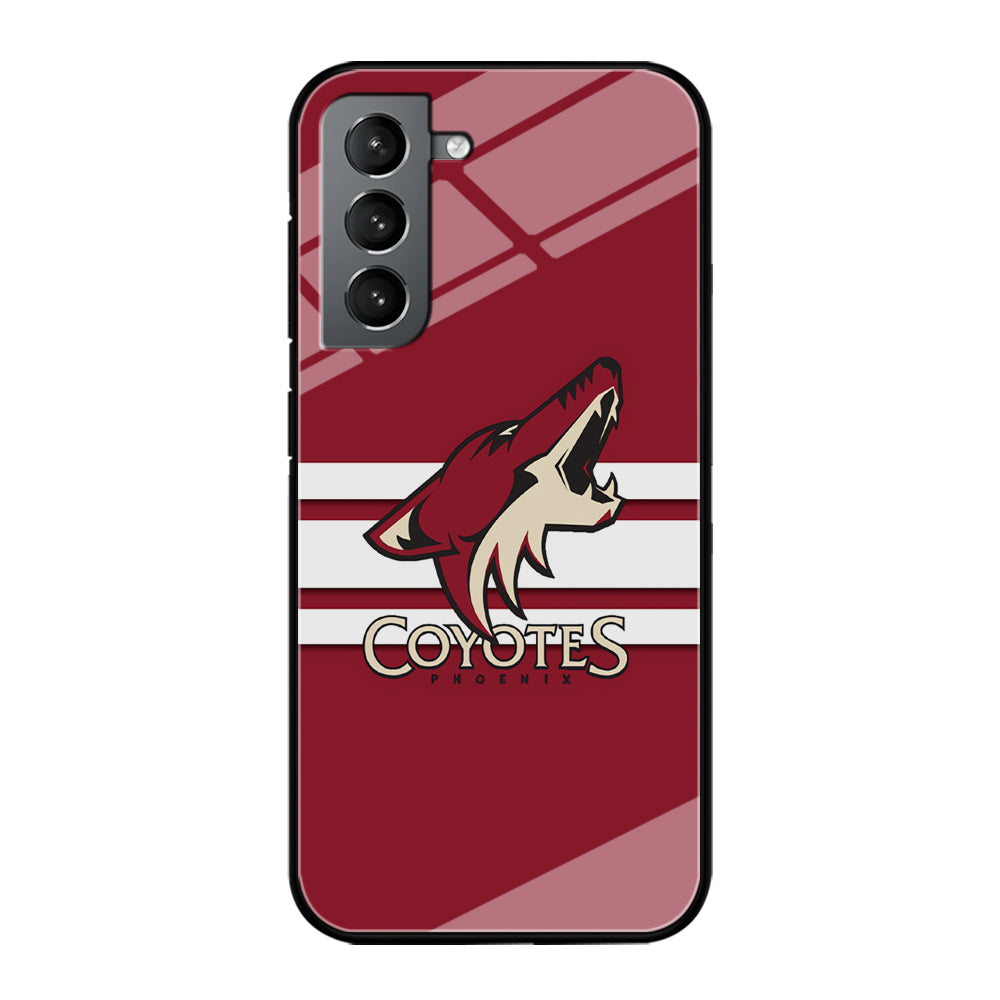 Hockey Arizona Coyotes NHL 001 Samsung Galaxy S21 Plus Case-Phone Case-Tempered Glass Case-Altracase