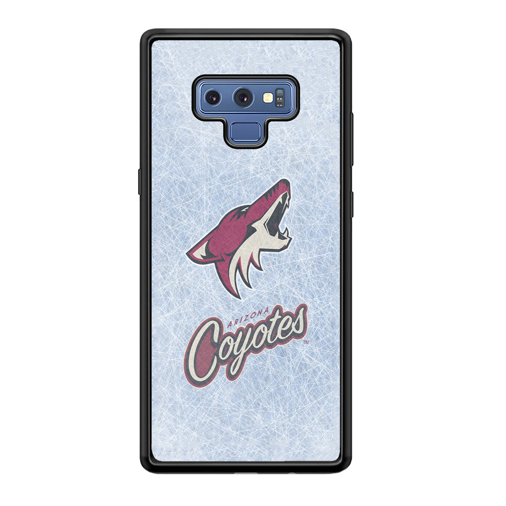 Hockey Arizona Coyotes NHL 002 Samsung Galaxy Note 9 Case-Phone Case-Rubber Black (2D Case)-Altracase