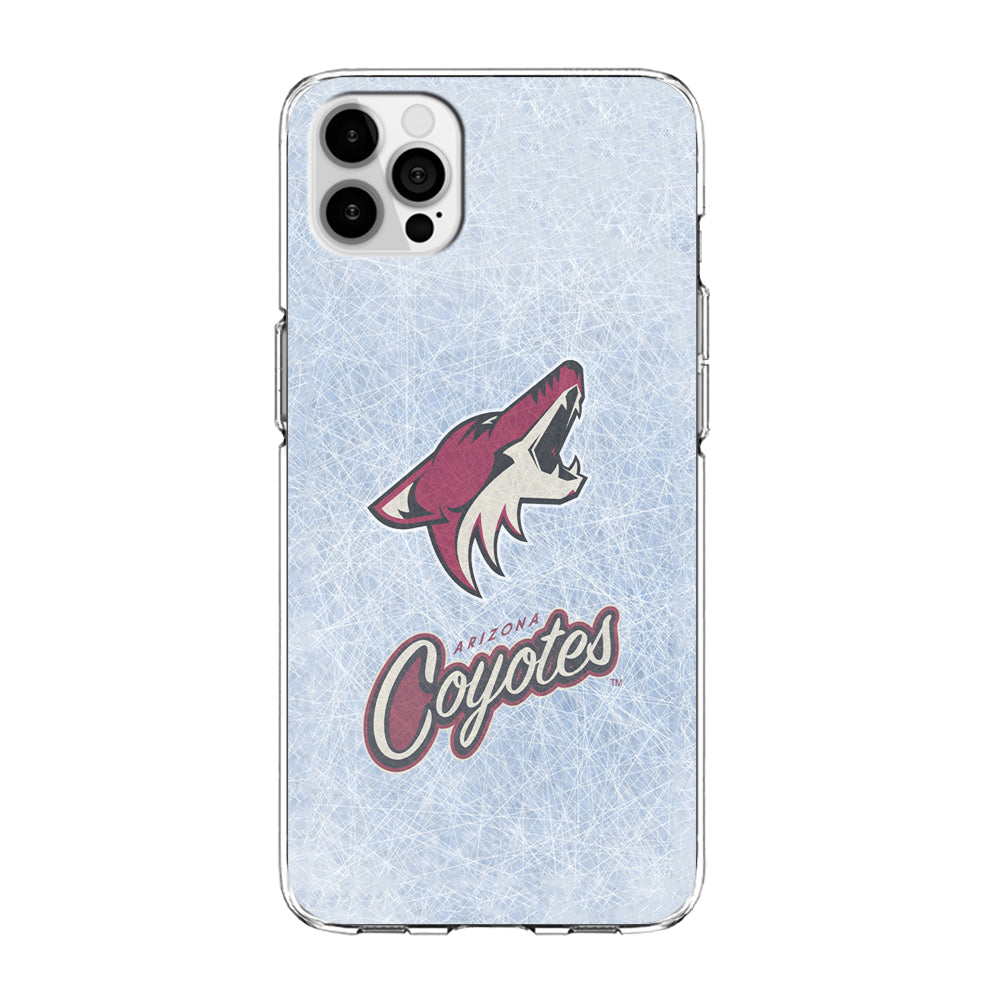 Hockey Arizona Coyotes NHL 002 iPhone 14 Pro Max Case-Phone Case-Clear Soft Case-Altracase
