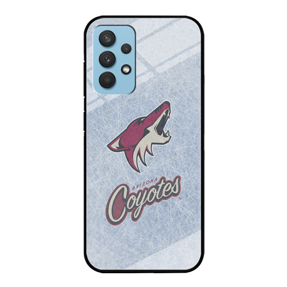 Hockey Arizona Coyotes NHL 002 Samsung Galaxy A32 Case-Phone Case-Tempered Glass Case-Altracase
