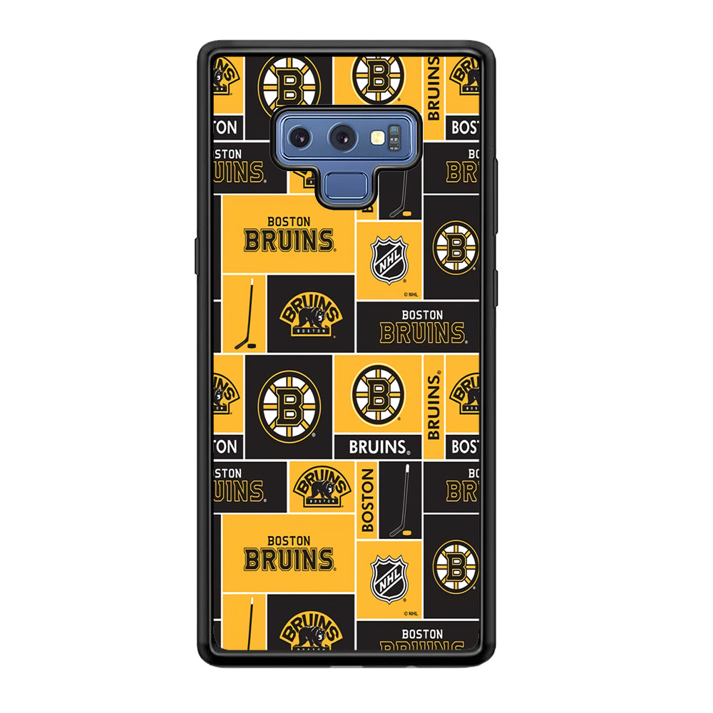 Hockey Boston Bruins NHL 001 Samsung Galaxy Note 9 Case-Phone Case-Tempered Glass Case-Altracase