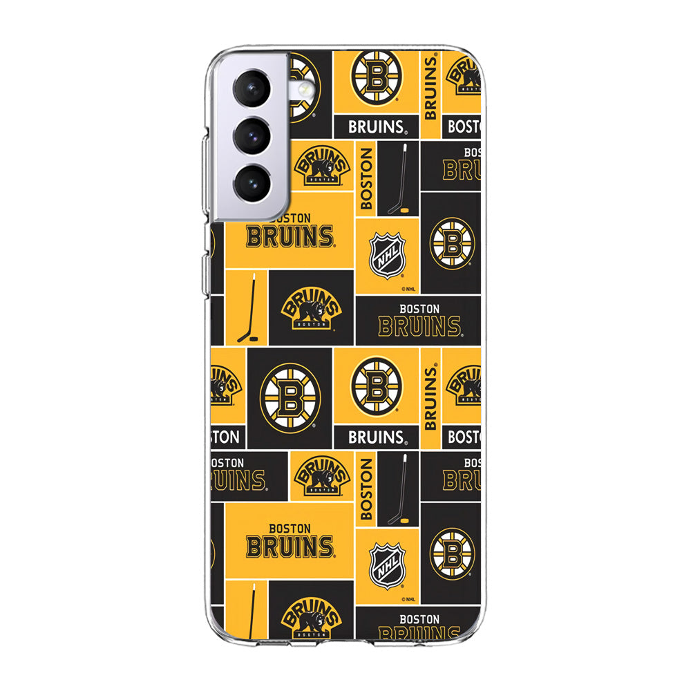 Hockey Boston Bruins NHL 001 Samsung Galaxy S21 Plus Case-Phone Case-Clear Soft Case-Altracase