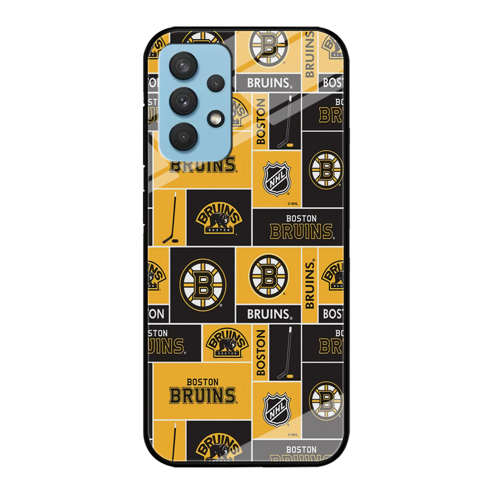 Hockey Boston Bruins NHL 001 Samsung Galaxy A32 Case-Phone Case-Tempered Glass Case-Altracase