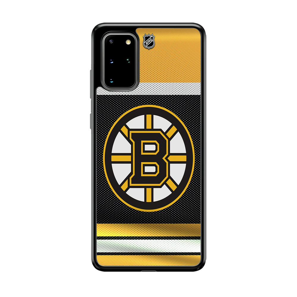 Hockey Boston Bruins NHL 002 Samsung Galaxy S20 Plus Case-Phone Case-Rubber Black (2D Case)-Altracase
