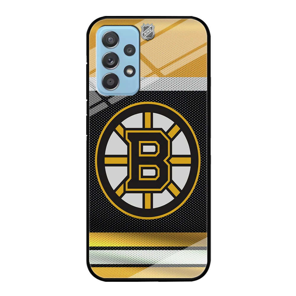 Hockey Boston Bruins NHL 002 Samsung Galaxy A72 Case-Phone Case-Tempered Glass Case-Altracase