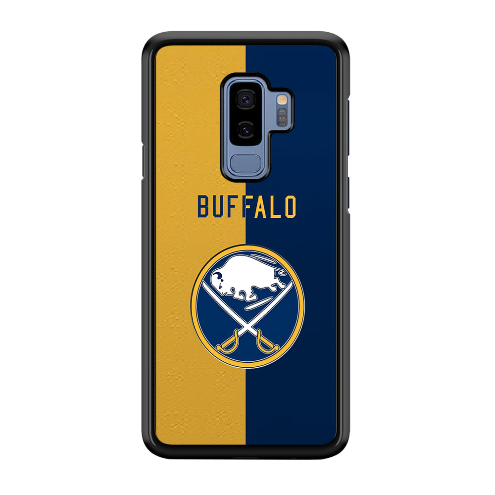 Hockey Buffalo Sabres NHL 001 Samsung Galaxy S9 Plus Case-Phone Case-Rubber Black (2D Case)-Altracase