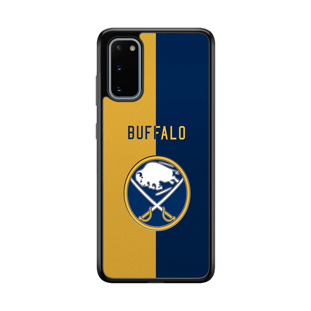 Hockey Buffalo Sabres NHL 001 Samsung Galaxy S20 Case-Phone Case-Rubber Black (2D Case)-Altracase
