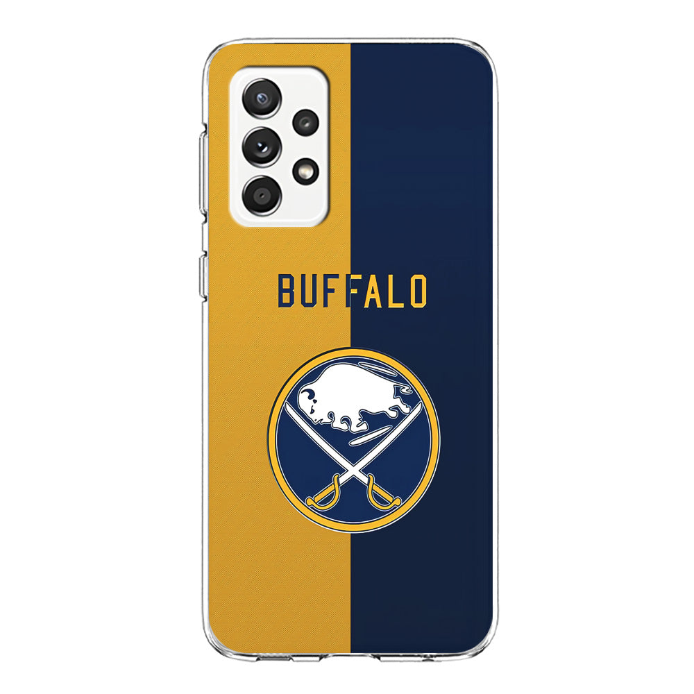 Hockey Buffalo Sabres NHL 001 Samsung Galaxy A72 Case-Phone Case-Clear Soft Case-Altracase