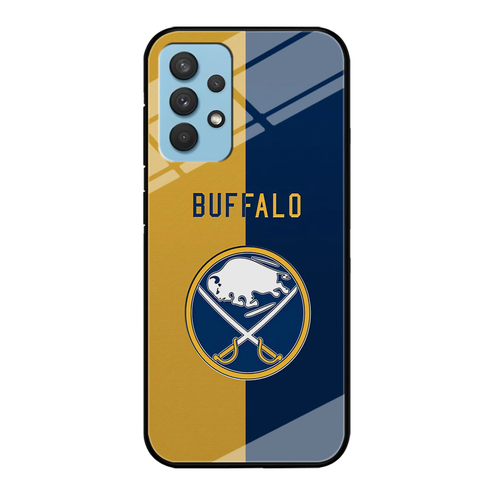 Hockey Buffalo Sabres NHL 001 Samsung Galaxy A32 Case-Phone Case-Tempered Glass Case-Altracase
