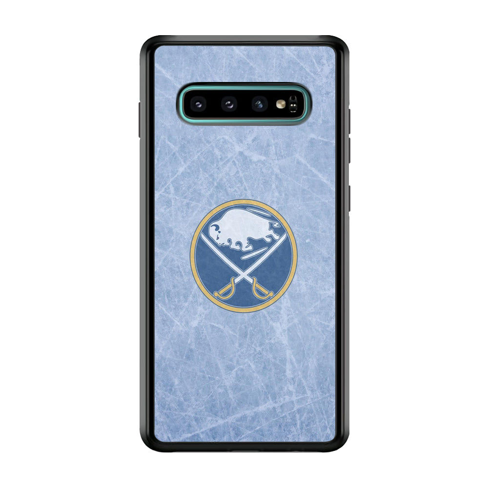 Hockey Buffalo Sabres NHL 002 Samsung Galaxy S10 Case-Phone Case-Rubber Black (2D Case)-Altracase