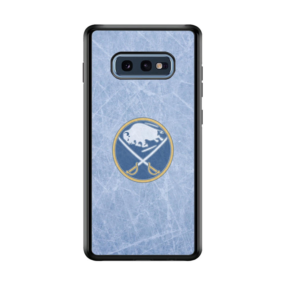 Hockey Buffalo Sabres NHL 002 Samsung Galaxy S10E Case-Phone Case-Rubber Black (2D Case)-Altracase