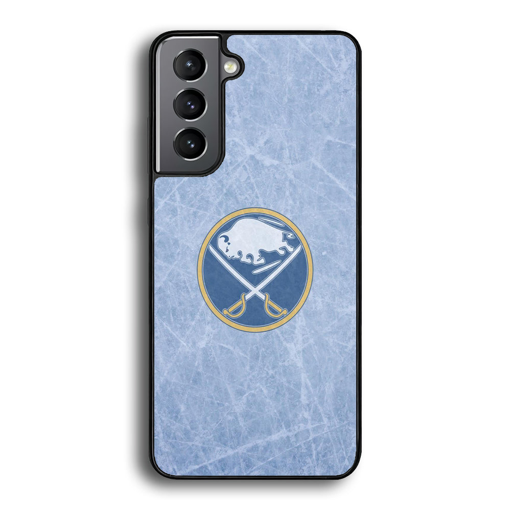 Hockey Buffalo Sabres NHL 002 Samsung Galaxy S25 Case-Phone Case-Rubber Black (2D Case)-Altracase